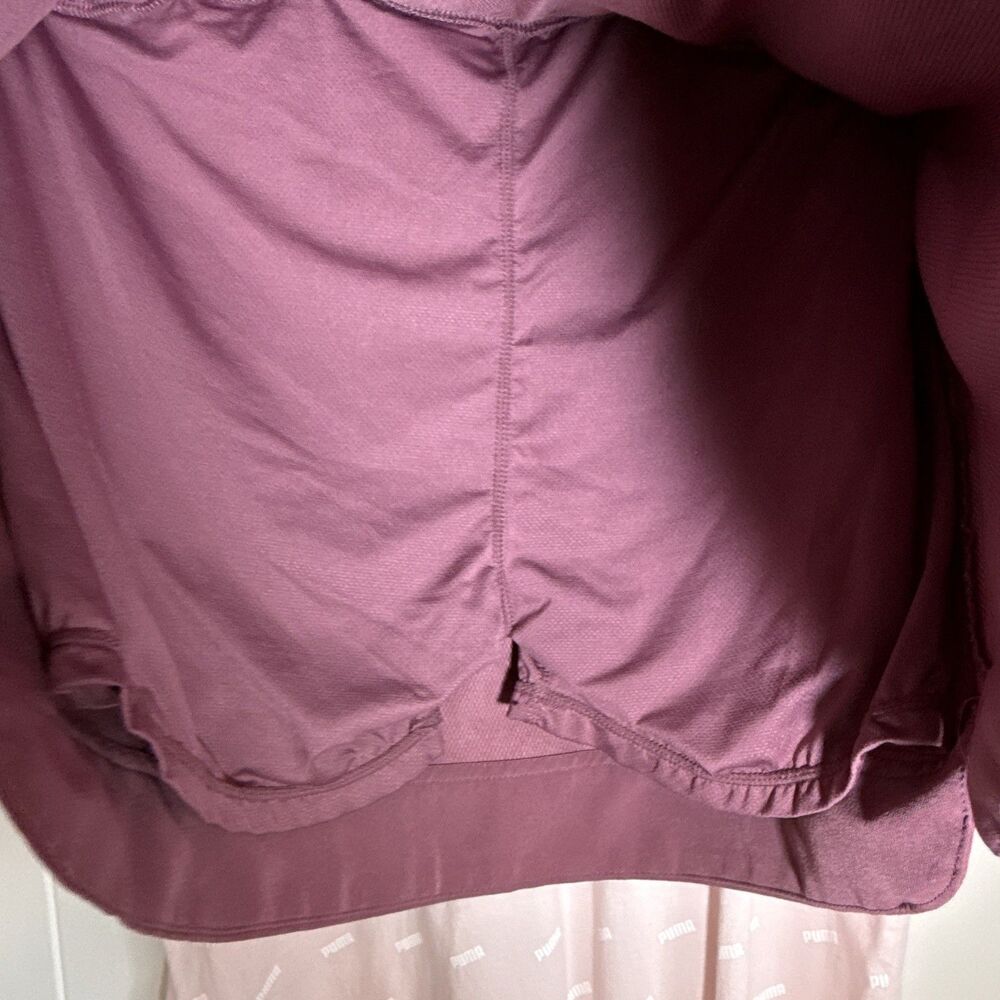 PUMA Women’s Athletic Skort L Pink/Purple 2pcPull-On Stretch Pockets Golf Tennis - Picture 14 of 16